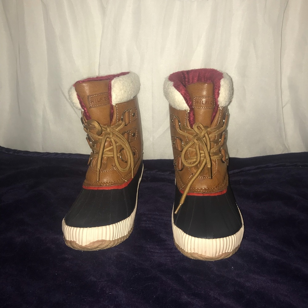 Tommy Hilfiger, duck boots, never worn, size 7